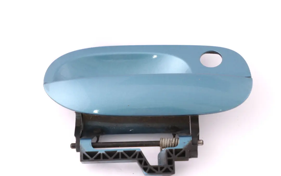 BMW Z4 Series E85 Outer Door Opener Right Grab Handle O/S Maledivenblau Blue - SKU rhd-0435502-MAB - Part number 0435502