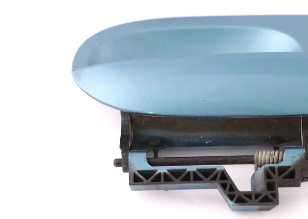Outer Door Opener Right Grab Handle O/S Maledivenblau Blue to BMW Z4 Series E85 with Part number 0435502 BMW Z4 Series E85 Outer Door Opener Right Grab Handle O/S Maledivenblau Blue - SKU rhd-0435502-MAB - Part number 0435502