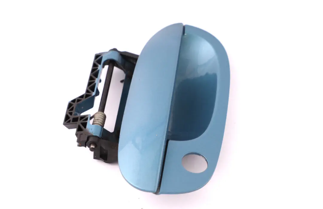 BMW Z4 Series E85 Outer Door Opener Right Grab Handle O/S Maledivenblau Blue - SKU rhd-0435502-MAB - Part number 0435502