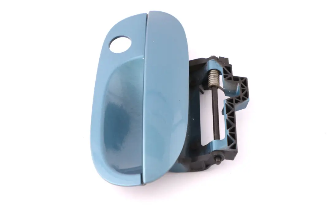 BMW Z4 Series E85 Outer Door Opener Right Grab Handle O/S Maledivenblau Blue - SKU rhd-0435502-MAB - Part number 0435502