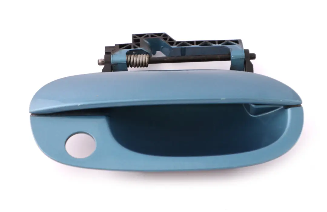 BMW Z4 Series E85 Outer Door Opener Right Grab Handle O/S Maledivenblau Blue - SKU rhd-0435502-MAB - Part number 0435502