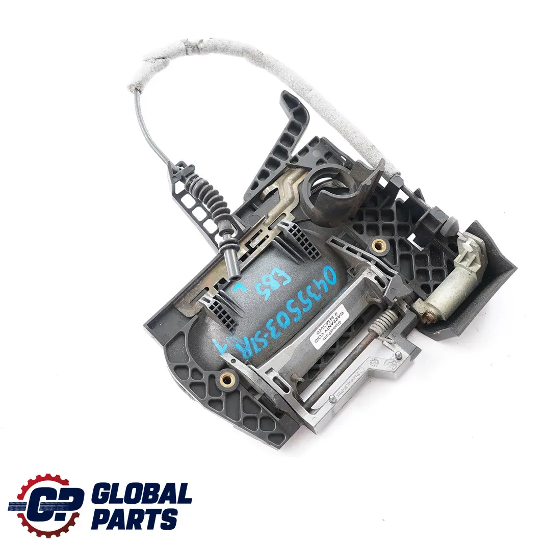 Outer Door Opener Left N/S Grab Handle Sterlinggrau Grey to BMW Z4 Series E85 1 with Part number 0435503 BMW Z4 Series E85 1 Outer Door Opener Left N/S Grab Handle Sterlinggrau Grey - SKU rhd-0435503-STR1 - Part number 0435503