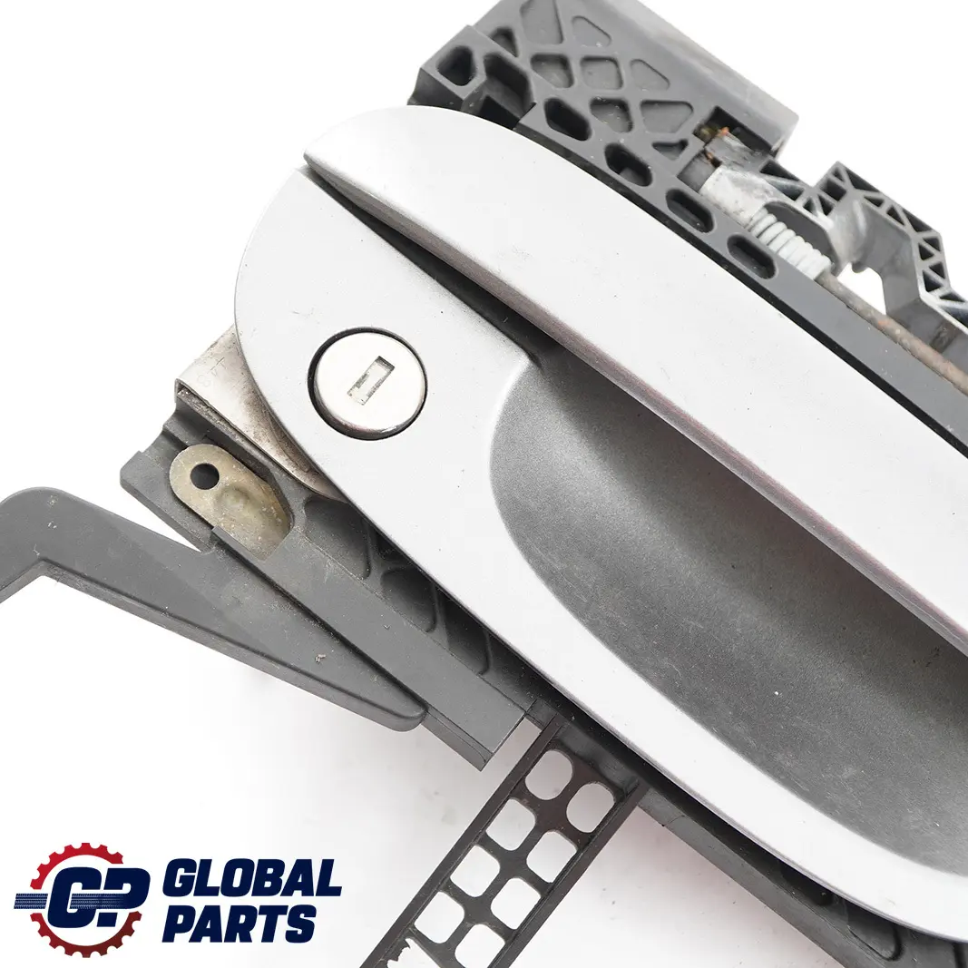 Outer Door Opener Left N/S Grab Handle Sterlinggrau Grey to BMW Z4 Series E85 2 with Part number 0435503 BMW Z4 Series E85 2 Outer Door Opener Left N/S Grab Handle Sterlinggrau Grey - SKU rhd-0435503-STR2 - Part number 0435503