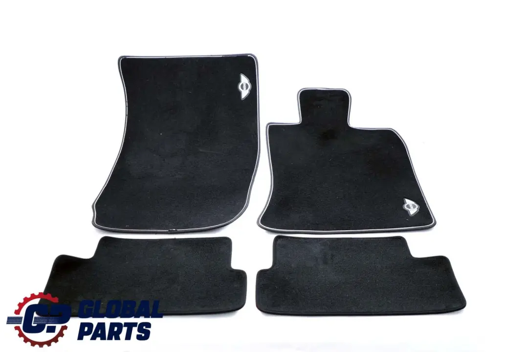 Cosmopolitan Interior Front Rear Floor Rubber Mats Set to Mini R55 R56 with Part number 0441799 Mini R55 R56 Cosmopolitan Interior Front Rear Floor Rubber Mats Set - SKU rhd-0441799 - Part number 0441799