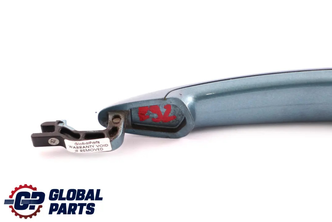 Front Right Grab Handle Bracket O/S Atlantikblau Blue to BMW 3 Series E90 E91 E92 with Part number 0445182 BMW 3 Series E90 E91 E92 Front Right Grab Handle Bracket O/S Atlantikblau Blue - SKU rhd-0445182-ATL - Part number 0445182