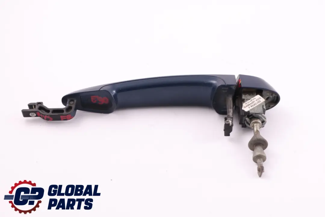 BMW 3 Series E90 E91 E92 Front Right Grab Handle Bracket O/S Mysticblau - SKU rhd-0445182-MYS - Part number 0445182