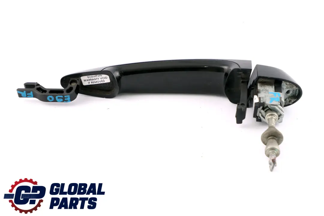 BMW 3 Series E90 E91 Front Right Driver's Side Grab Handle O/S Schwarz Black - SKU rhd-0445182-SCH2 - Part number 0445182