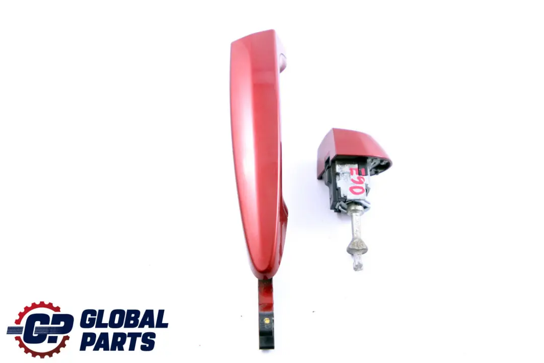 BMW 3 Series E90 E91 Front Right Grab Handle Bracket O/S Vermilionrot Red A82 - SKU rhd-0445182-VER - Part number 0445182