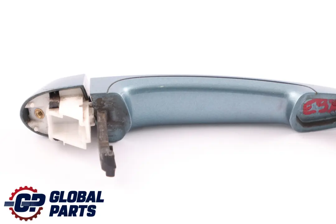 Front Left Grab Handle Bracket N/S Atlantikblau Blue to BMW 3 Series E90 E91 E92 with Part number 0445183 BMW 3 Series E90 E91 E92 Front Left Grab Handle Bracket N/S Atlantikblau Blue - SKU rhd-0445183-ATL - Part number 0445183