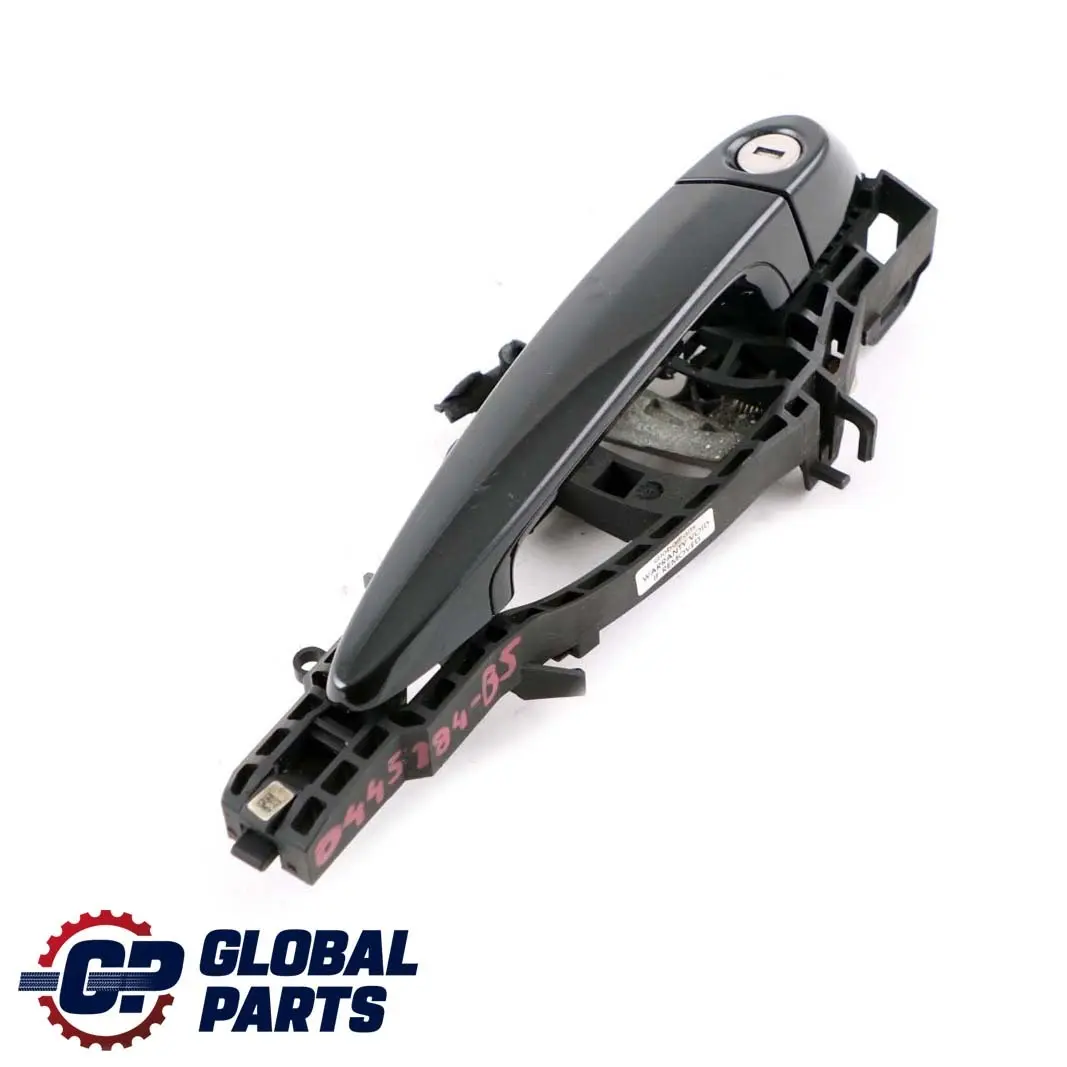 BMW 3 Series F30 F31 Grab Handle Front Right O/S Door Black Sapphire 475 - SKU rhd-0445184-BS - Part number 0445184
