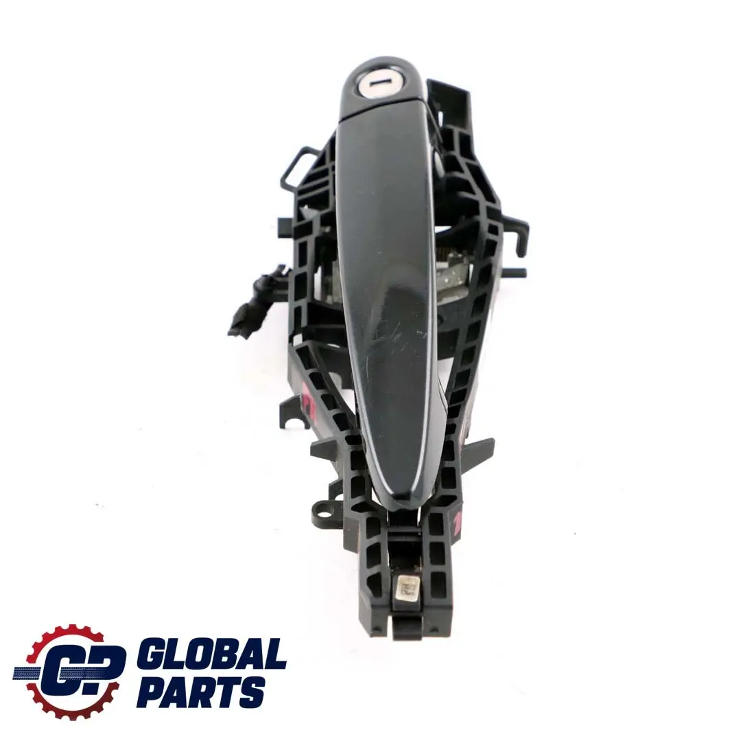 BMW 3 Series F30 F31 Grab Handle Front Right O/S Door Black Sapphire 475 - SKU rhd-0445184-BS - Part number 0445184