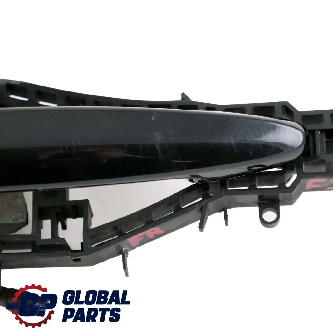 BMW 3 Series F30 F31 Grab Handle Front Right O/S Door Black Sapphire 475 - SKU rhd-0445184-BS - Part number 0445184