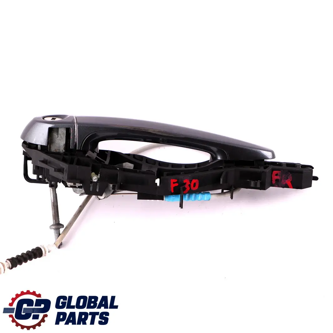 BMW 3 Series F30 F31 Grab Handle Front Right O/S Door Mineral Grau Metallic B39 - SKU rhd-0445184-MG1 - Part number 0445184