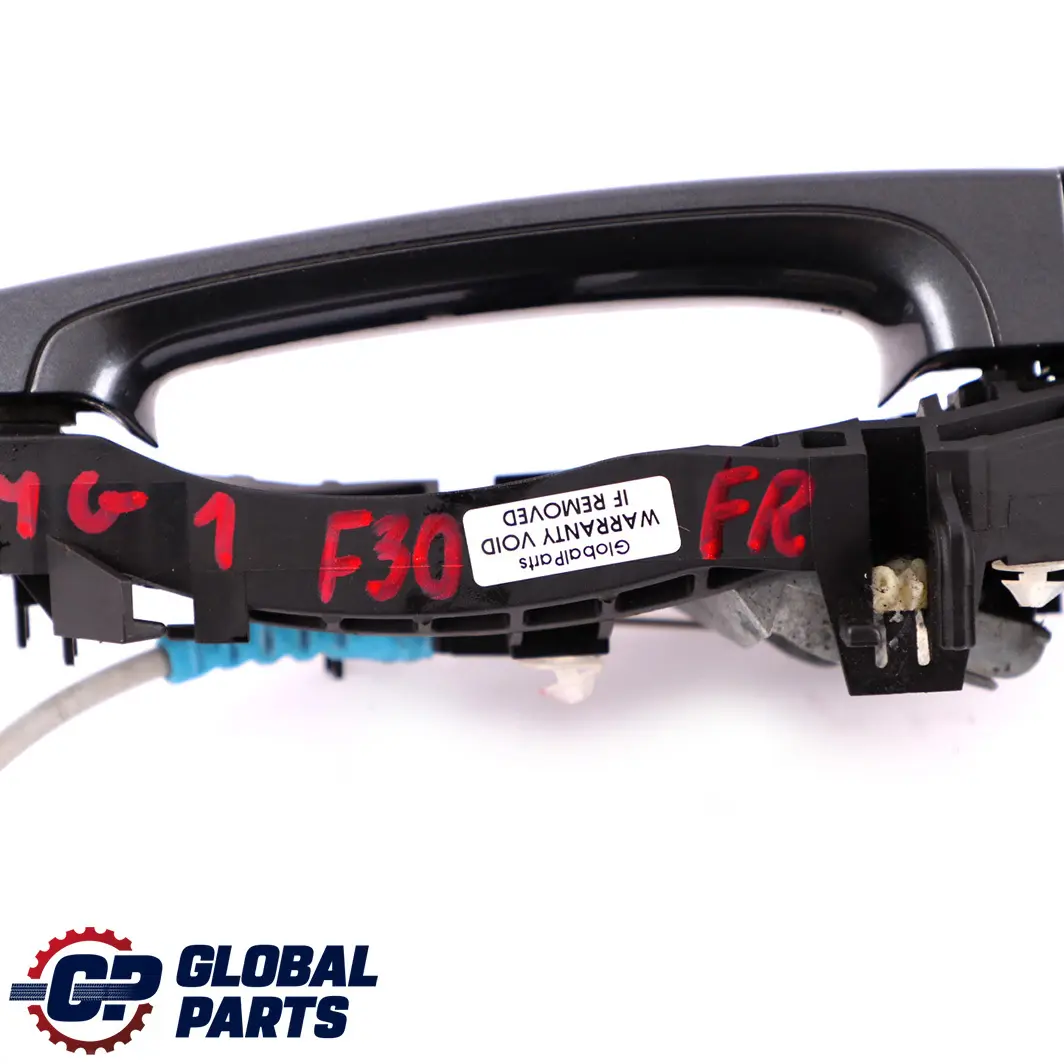 BMW 3 Series F30 F31 Grab Handle Front Right O/S Door Mineral Grau Metallic B39 - SKU rhd-0445184-MG1 - Part number 0445184