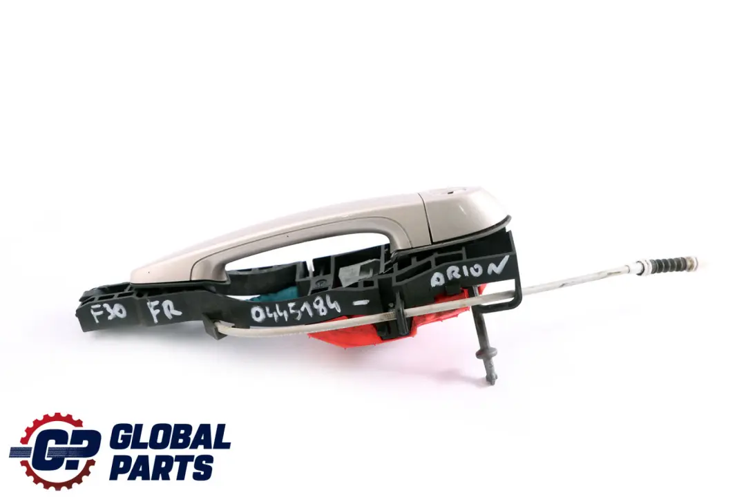 BMW 3 Series F30 F31 Grab Handle Front Right O/S Door Orionsilber Silver A92 - SKU rhd-0445184-ORION - Part number 0445184
