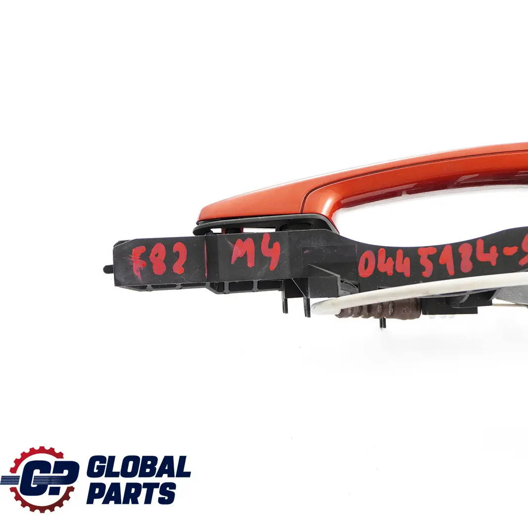 BMW 4 Series F82 M4 Grab Handle Right O/S Door Sakhir Orange Metallic C1H - SKU rhd-0445184-SKO - Part number 0445184