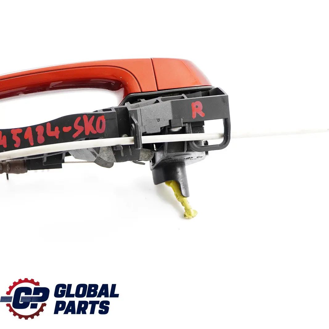 BMW 4 Series F82 M4 Grab Handle Right O/S Door Sakhir Orange Metallic C1H - SKU rhd-0445184-SKO - Part number 0445184