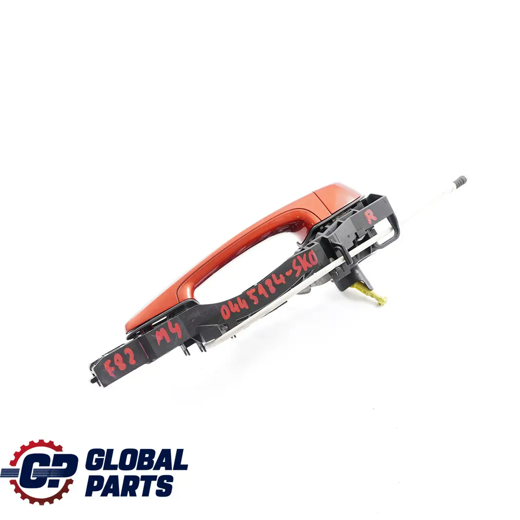 Grab Handle Right O/S Door Sakhir Orange Metallic C1H to BMW 4 Series F82 M4 with Part number 0445184 BMW 4 Series F82 M4 Grab Handle Right O/S Door Sakhir Orange Metallic C1H - SKU rhd-0445184-SKO - Part number 0445184
