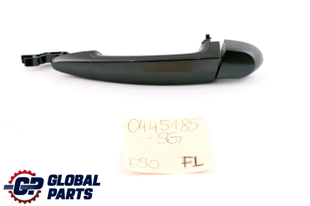 Front Left Grab Handle N/S Sparkling Graphite Metallic A22 to BMW 3 Series E90 E91 with Part number 0445185 BMW 3 Series E90 E91 Front Left Grab Handle N/S Sparkling Graphite Metallic A22 - SKU rhd-0445185-SG - Part number 0445185