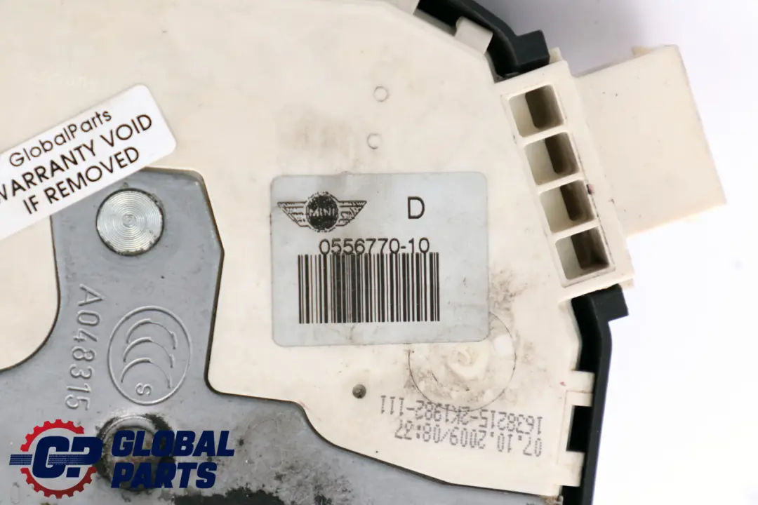 Mini Cooper One R50 R53 R55 R56 R57 R58 R59 Left Rotary Latch Lock Left N/S - SKU rhd-0556770 - Part number 51200556770