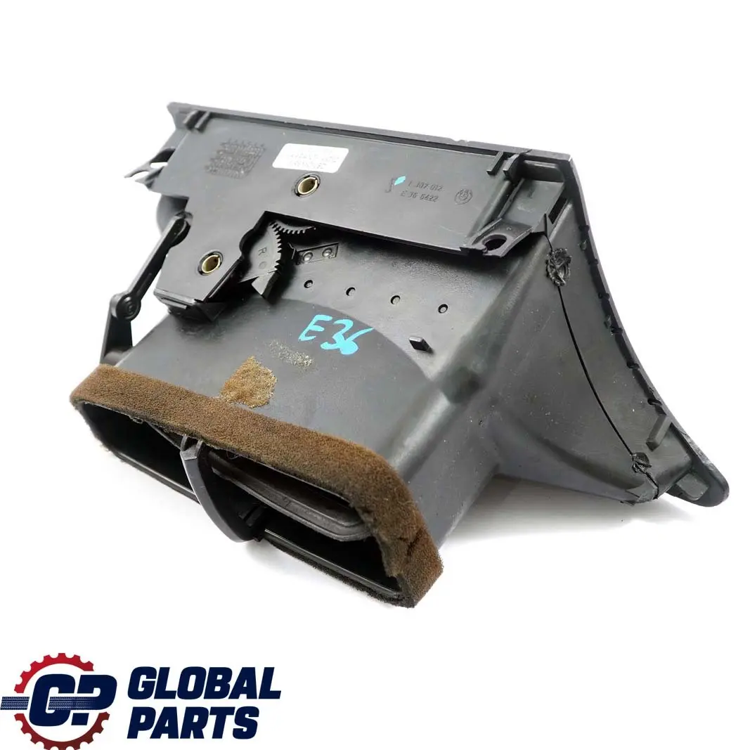 Front Fresh Air Grille Center Air Duct Black to BMW 3 Series E36 with Part number 1387012 BMW 3 Series E36 Front Fresh Air Grille Center Air Duct Black - SKU rhd-1387012 - Part number 1387012