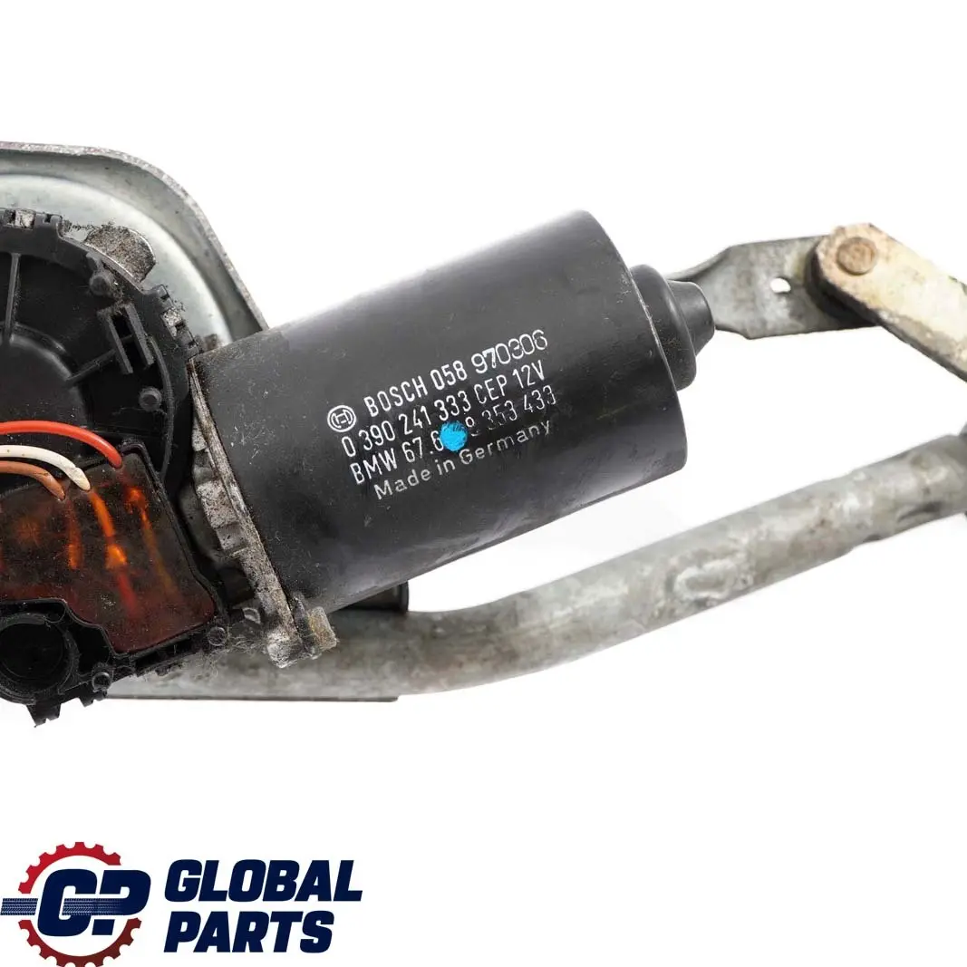 Front Linkage Wiper System With Motor 8353433 to BMW 3 Series E36 with Part number 1393825 BMW 3 Series E36 Front Linkage Wiper System With Motor 8353433 - SKU rhd-1393825 - Part number 1393825