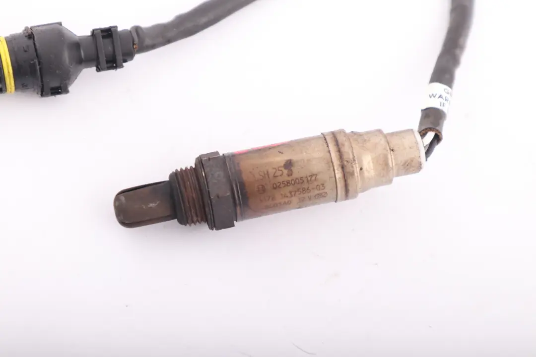 Sensor Regulating Lambda Probe to BMW 3 Z4 Z3 Series E46 E85 Cat with Part number 1437586 BMW 3 Z4 Z3 Series E46 E85 Cat Sensor Regulating Lambda Probe - SKU rhd-1437586 - Part number 1437586