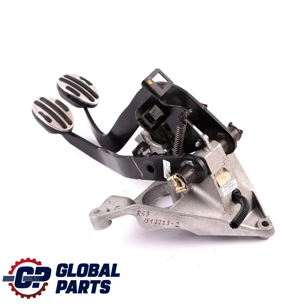 Brake Clutch Pedal Assembly to BMW MINI Cooper One R50 R52 R53 2 with Part number 1512223 BMW MINI Cooper One R50 R52 R53 2 Brake Clutch Pedal Assembly - SKU rhd-1512223-2 - Part number 1512223