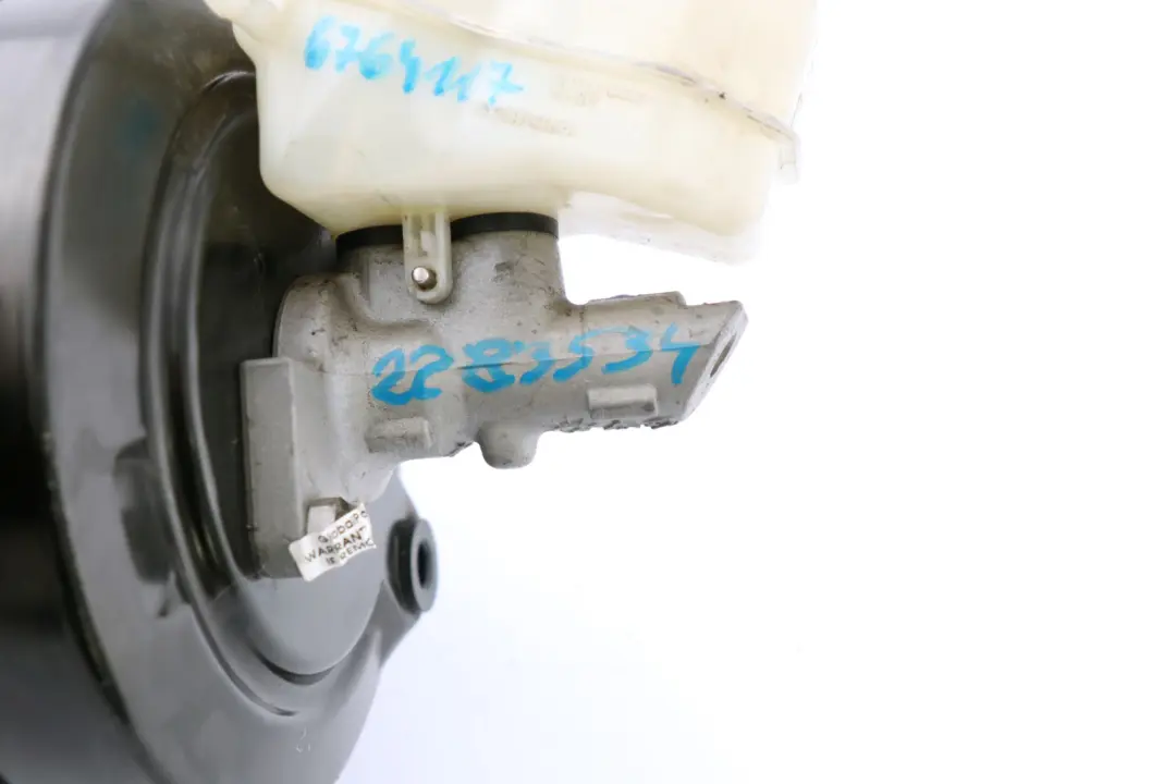 Brake Servo Unit Master Cylinder to BMW 3 Series E90 E92 E93 M3 with Part number 2283396 BMW 3 Series E90 E92 E93 M3 Brake Servo Unit Master Cylinder - SKU rhd-2283396 - Part number 2283396