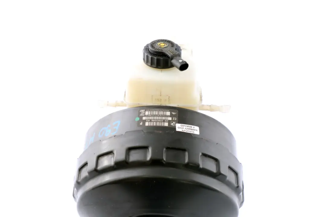 Brake Servo Unit Master Cylinder to BMW 3 Series E90 E92 E93 M3 with Part number 2283396 BMW 3 Series E90 E92 E93 M3 Brake Servo Unit Master Cylinder - SKU rhd-2283396 - Part number 2283396