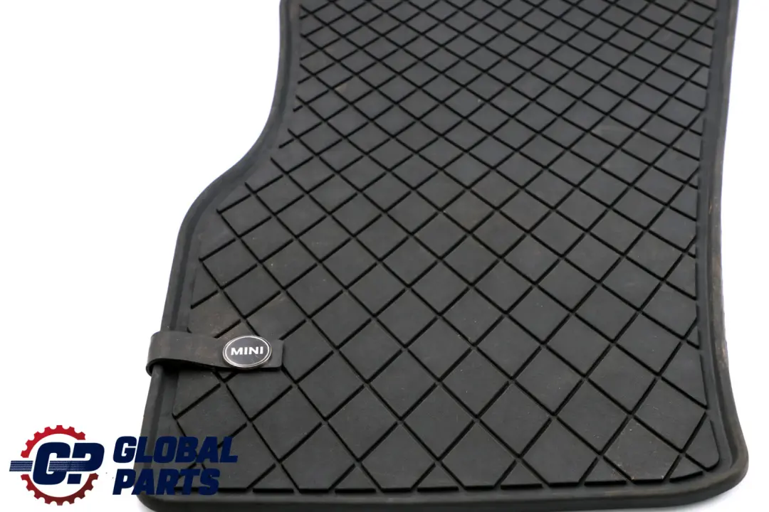Weather Interior Front Rear Floor Rubber Mats Set to Mini F55 F56 F57 All with Part number 2354156 Mini F55 F56 F57 All Weather Interior Front Rear Floor Rubber Mats Set - SKU rhd-2354156 - Part number 2354156