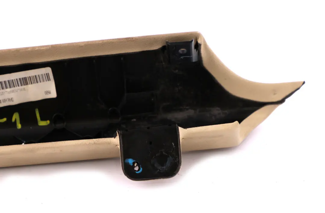 Knee Protection Left N/S Trim Cover Cream White to BMW Mini Cooper R55 R56 R57 with Part number 2752121 BMW Mini Cooper R55 R56 R57 Knee Protection Left N/S Trim Cover Cream White - SKU rhd-2751142-1 - Part number 2752121