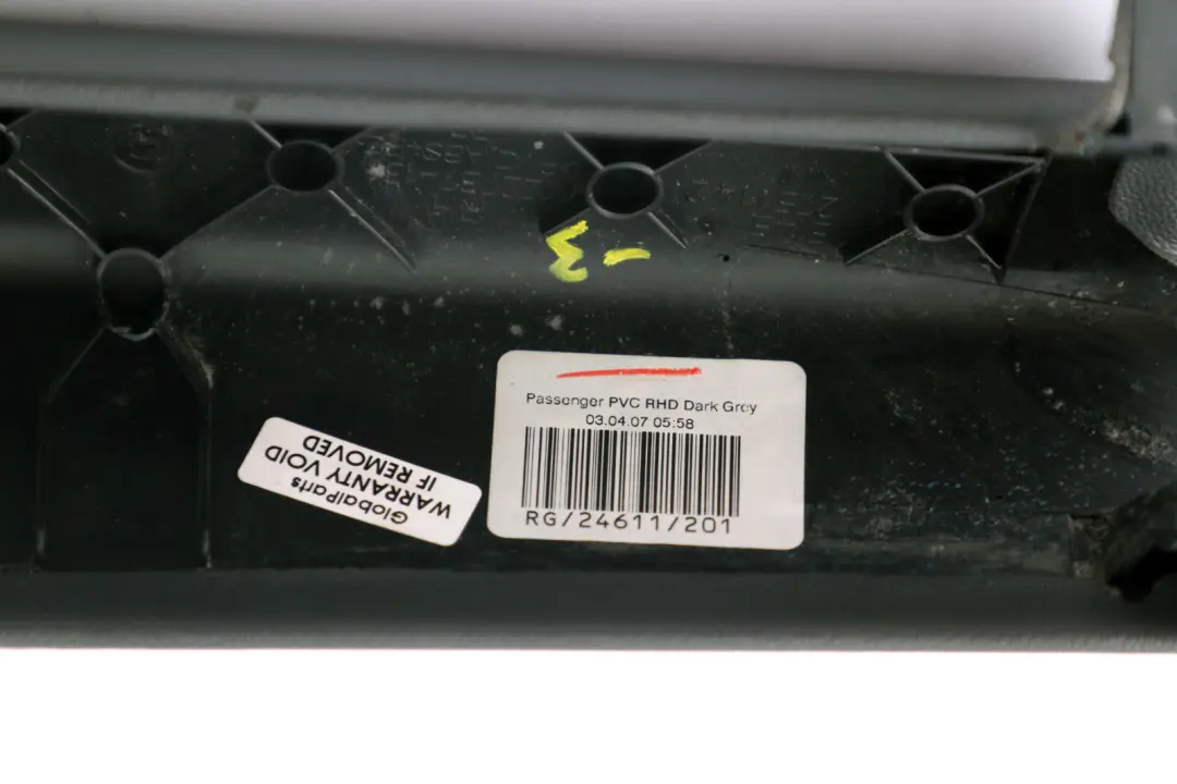 Mini 3 R55 R56 Knee Protection Passenger Side Left N/S Dark Grey - SKU rhd-2751142-3 - Part number 2751142
