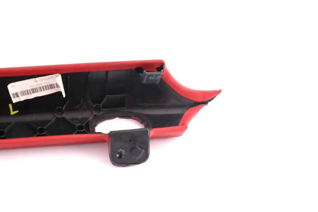 Knee Protection Passenger Side Left N/S Rooster Red to Mini Cooper R55 R56 with Part number 2751142 Mini Cooper R55 R56 Knee Protection Passenger Side Left N/S Rooster Red - SKU rhd-2751142-5 - Part number 2751142