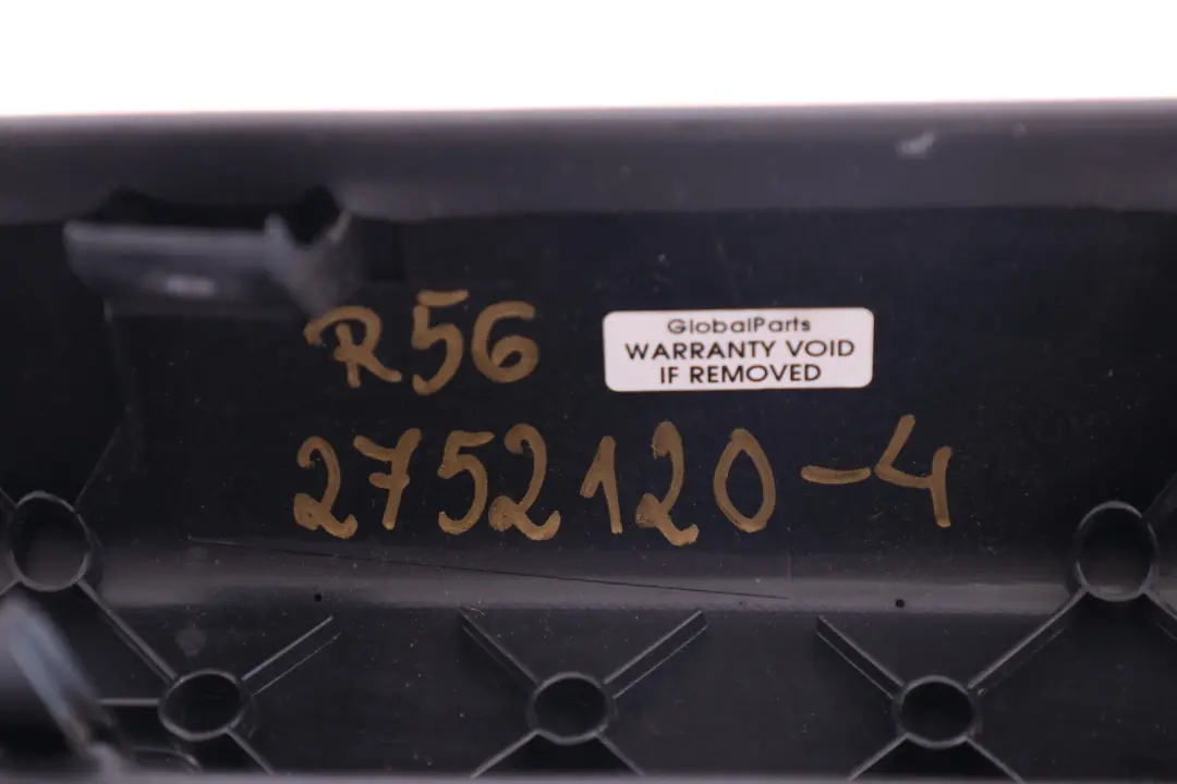 Mini Cooper One 4 R56 Dashboard Dash Lower Trim Set Kit Dark Grey - SKU rhd-2752120-4 - Part number 2752120