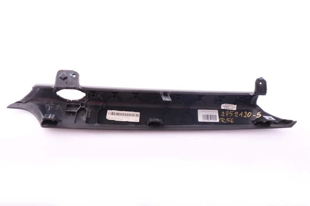 Driver's Side Knee Protection Right O/S Dark Grey to BMW Mini Cooper 5 R55 R56 R57 with Part number 2752120 BMW Mini Cooper 5 R55 R56 R57 Driver's Side Knee Protection Right O/S Dark Grey - SKU rhd-2752120-5 - Part number 2752120