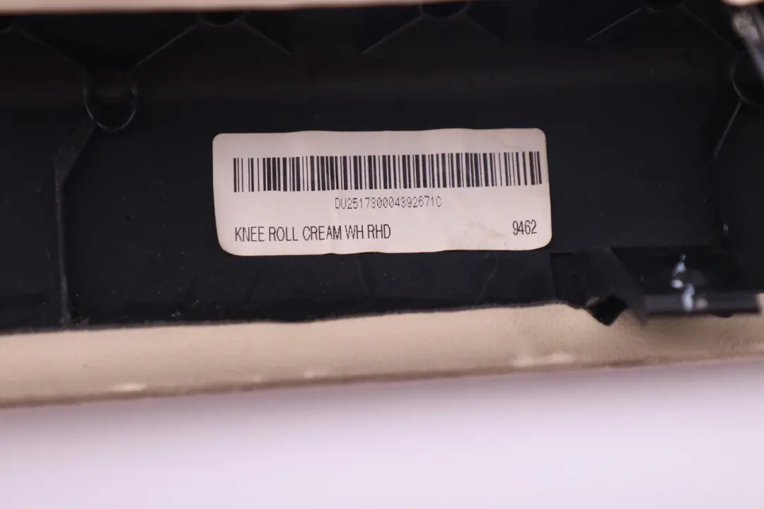 Knee Protection Cover Trim Passenger's N/S Cream White to BMW Mini Cooper 1 R56 with Part number 2752121 BMW Mini Cooper 1 R56 Knee Protection Cover Trim Passenger's N/S Cream White - SKU rhd-2752121-1 - Part number 2752121