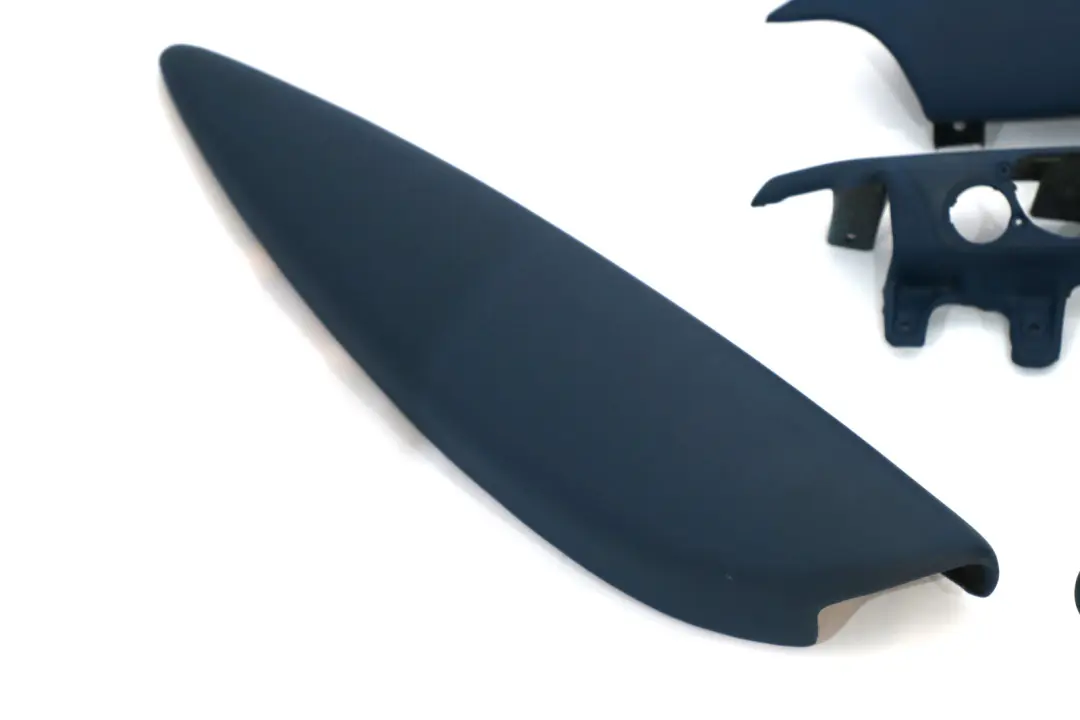 Dashboard Dash Lower Trim Cover Set Pacific Blue to Mini One 3 R56 R57 R58 with Part number 2752124 Mini One 3 R56 R57 R58 Dashboard Dash Lower Trim Cover Set Pacific Blue - SKU rhd-2752124-3 - Part number 2752124