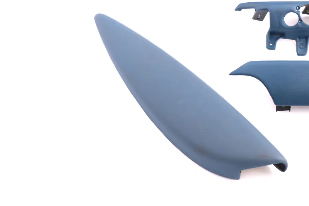 BMW Mini Cooper One 7 R56 R57 Dashboard Dash Lower Trim Cover Set Pacific Blue - SKU rhd-2752124-7 - Part number 2752124