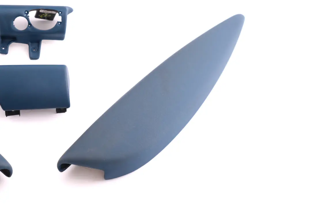 BMW Mini Cooper One 7 R56 R57 Dashboard Dash Lower Trim Cover Set Pacific Blue - SKU rhd-2752124-7 - Part number 2752124