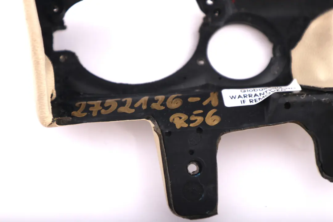 Knee Protection Trim Cover Cream White Left N/S to BMW Mini Cooper 1 R55 R56 R57 with Part number 2752126 BMW Mini Cooper 1 R55 R56 R57 Knee Protection Trim Cover Cream White Left N/S - SKU rhd-2752126-1 - Part number 2752126