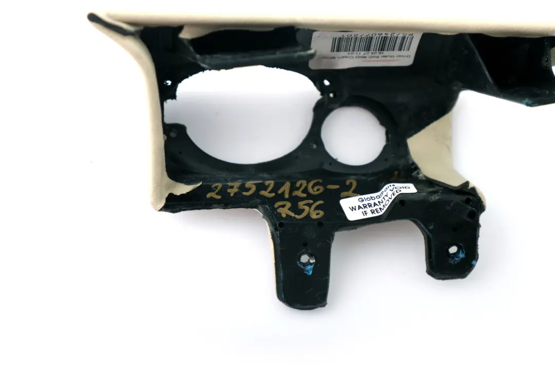 BMW Mini Cooper 2 R55 R56 R57 Knee Protection Trim Cover Cream White Left N/S - SKU rhd-2752126-2 - Part number 2752126