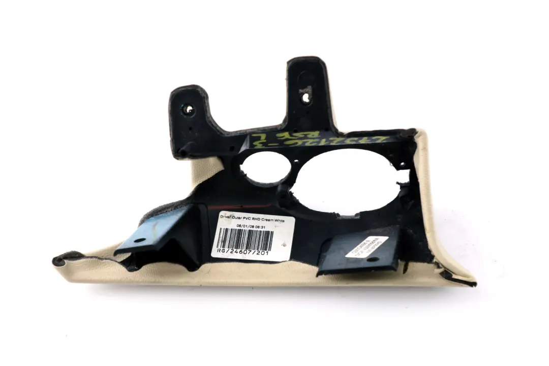 BMW Mini Cooper 3 R55 R56 R57 Knee Protection Trim Cover Cream White Left N/S - SKU rhd-2752126-3 - Part number 2752126
