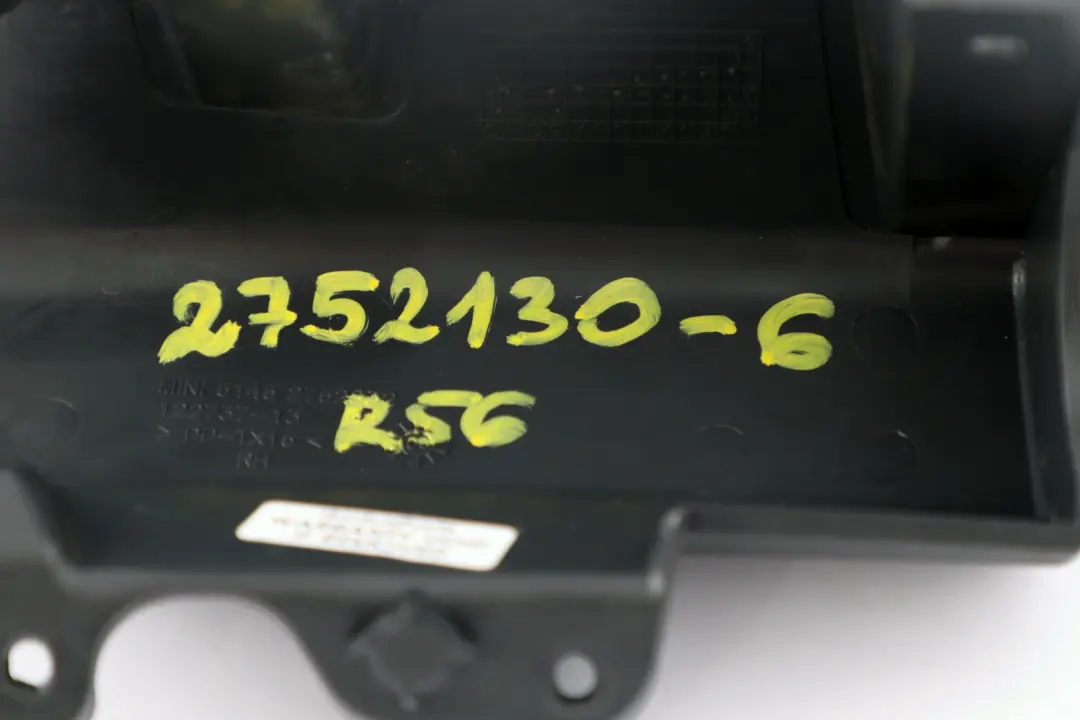 Driver Side Knee Protection Dash Right O/S Dark Grey to BMW Mini Cooper 6 R55 R56 with Part number 2752130 BMW Mini Cooper 6 R55 R56 Driver Side Knee Protection Dash Right O/S Dark Grey - SKU rhd-2752130-6 - Part number 2752130