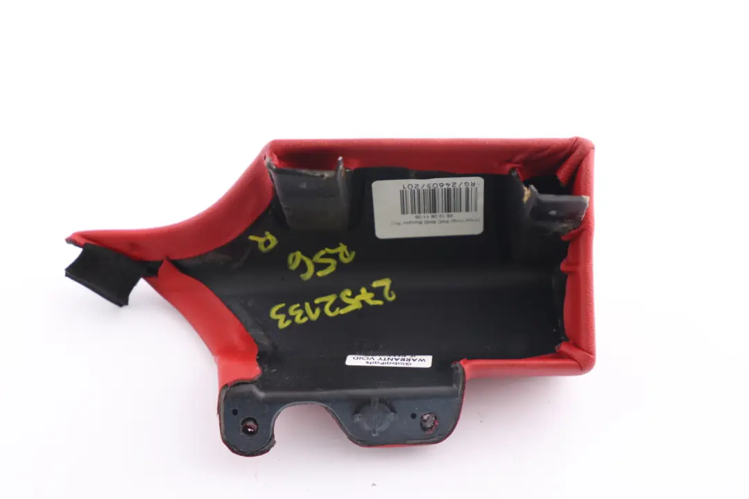 Knee Protection Right O/S Rooster Red to Mini Cooper R55 R56 R57 with Part number 2751144 Mini Cooper R55 R56 R57 Knee Protection Right O/S Rooster Red - SKU rhd-2752133 - Part number 2751144