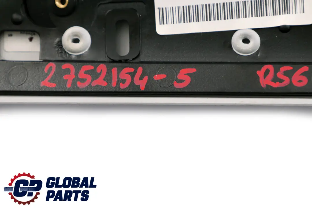 BMW MINI Cooper 5 R55 R56 E57 R58 R59 Dashboard Panel Trim Cover White Silver - SKU rhd-2752154-5 - Part number 51452752197 51452752154