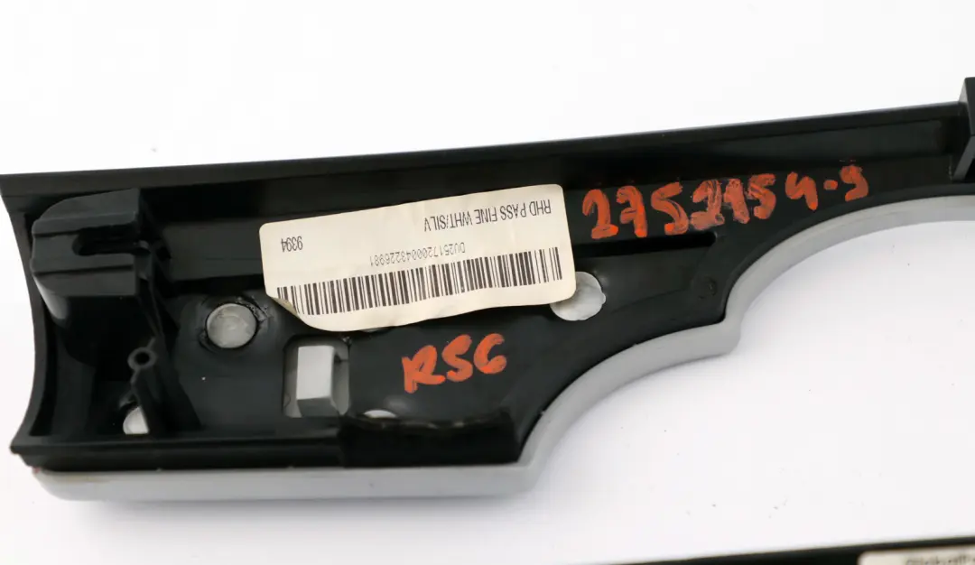 BMW MINI Cooper R55 R56 R57 R58 R59 LCI Dashboard Panel Trim Cover White Silver - SKU rhd-2752154-9 - Part number 2752154
