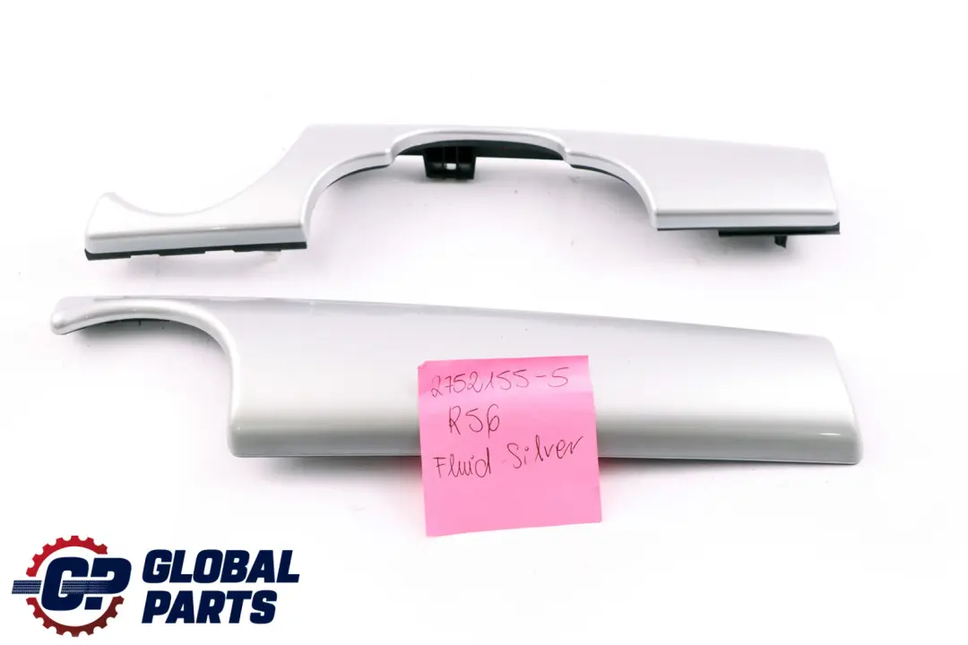 BMW MINI Cooper 5 R55 R56 Dashboard Panel Trim Cover Fluid Silver - SKU rhd-2752155-5 - Part number 2752155