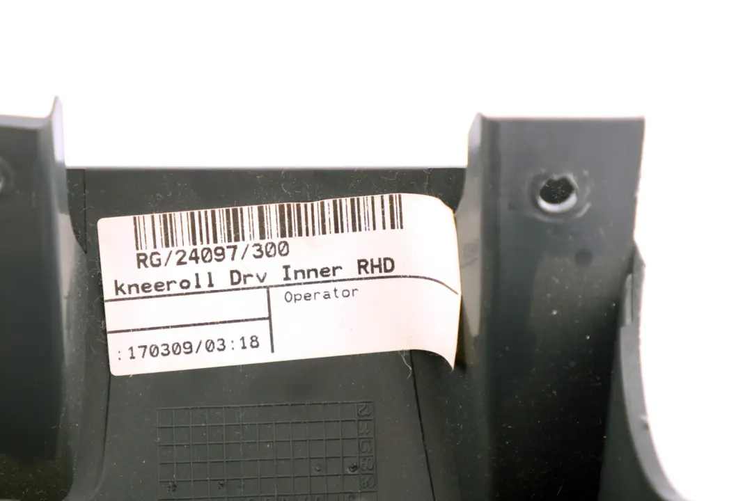 Knee Protection Driver's Side Trim to BMW Mini Cooper 1 R55 R56 R57 with Part number 2752832 BMW Mini Cooper 1 R55 R56 R57 Knee Protection Driver's Side Trim - SKU rhd-2752832-1 - Part number 2752832