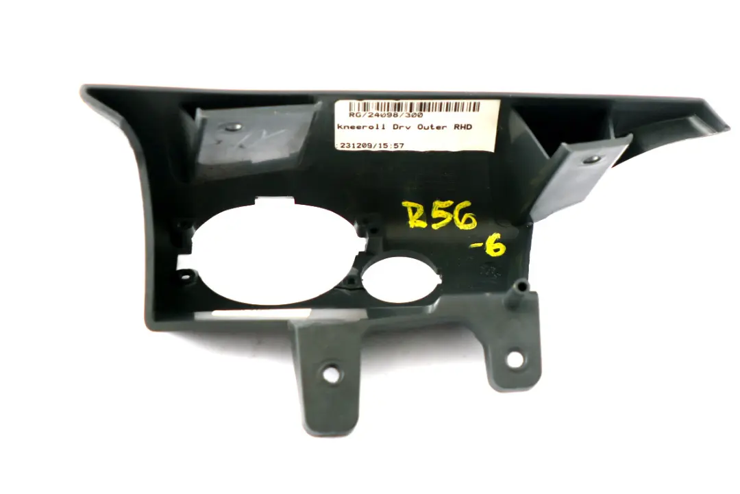 Knee Protection Driver's Side Right O/S to BMW Mini Cooper 6 R55 R56 R57 with Part number 2752834 BMW Mini Cooper 6 R55 R56 R57 Knee Protection Driver's Side Right O/S - SKU rhd-2752834-6 - Part number 2752834